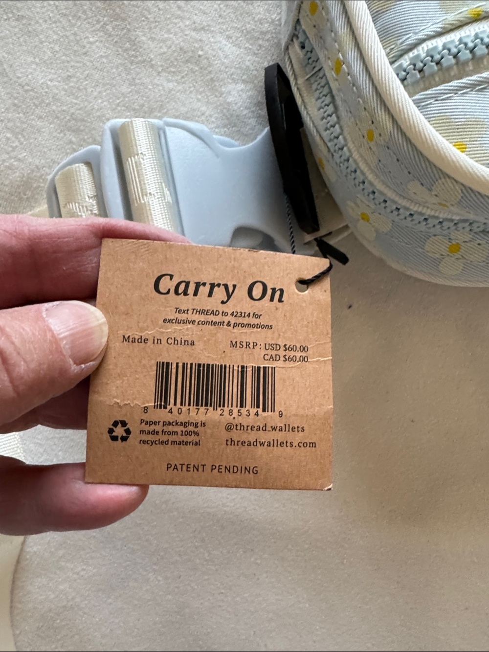 Thread Fanny pack -defects - Picture 8 of 14
